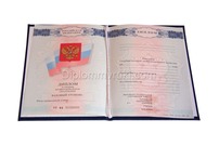 Диплом техникума о среднем образовании 2007 - 2010 года