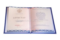 Аттестат об окончании 11 класса 2014 - 2020 года